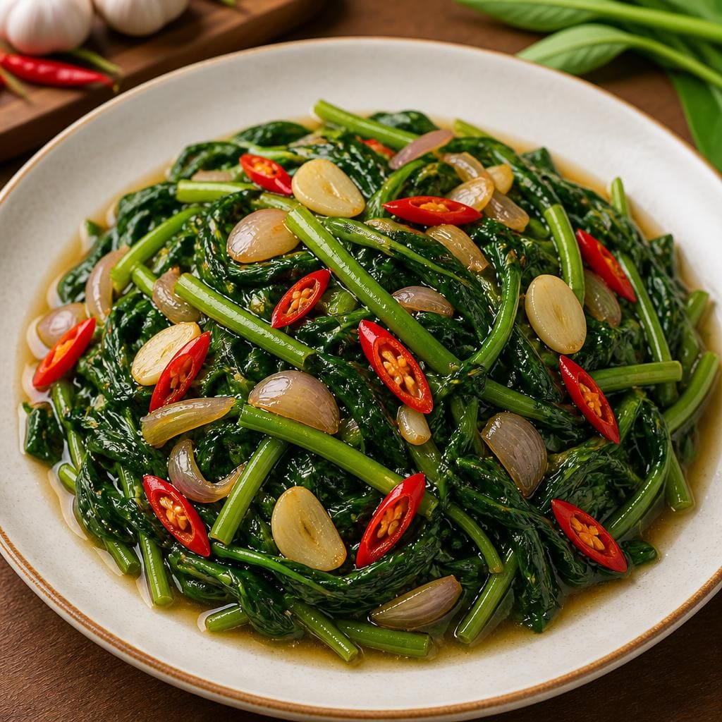 Tumis Kangkung di RM Bumi Aki